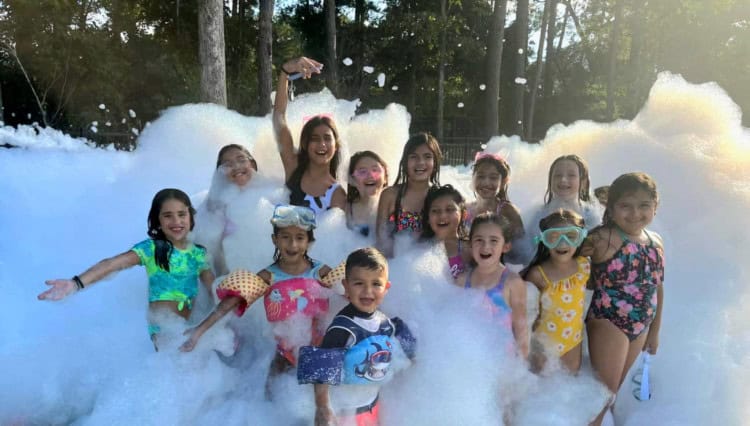 Foam parties Prairieville Louisiana