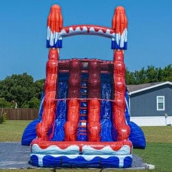 18ft Dual Lane Red White & Cool