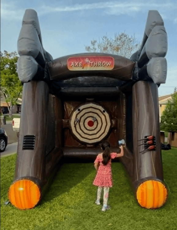 Battle Axe Throwing Inflatable